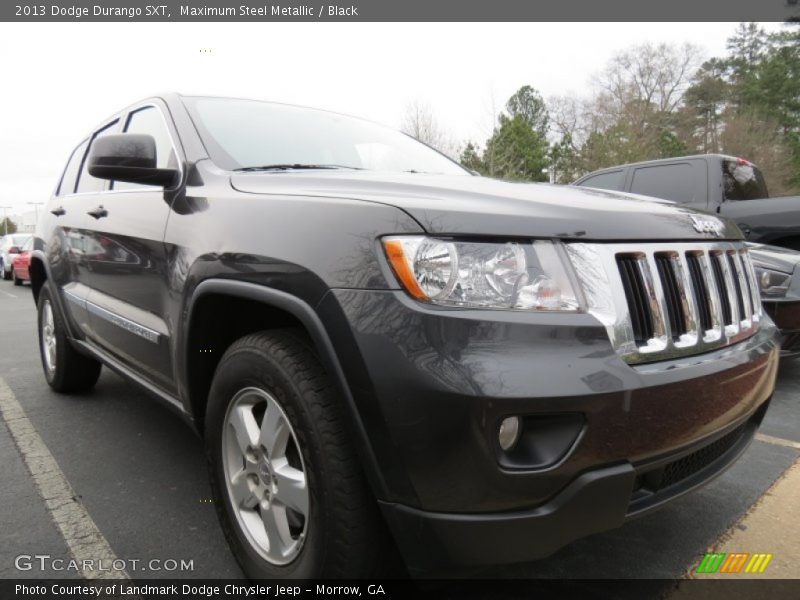 Maximum Steel Metallic / Black 2013 Dodge Durango SXT