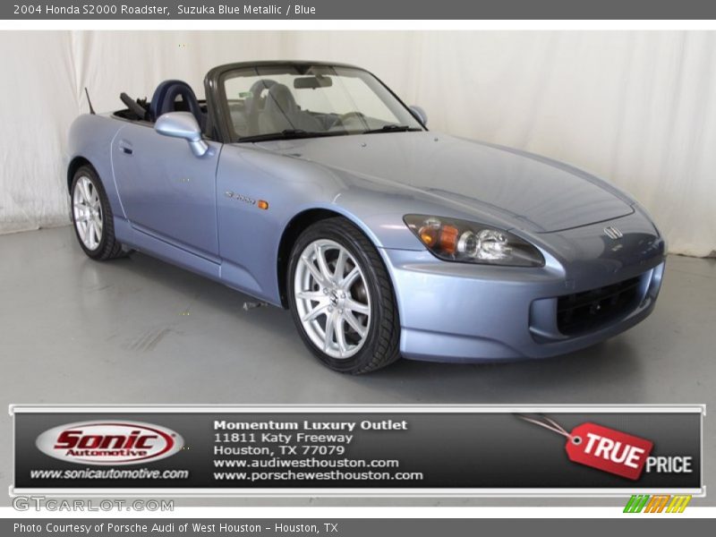 Suzuka Blue Metallic / Blue 2004 Honda S2000 Roadster