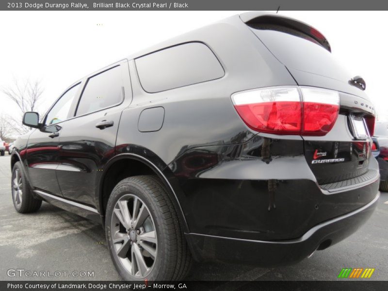 Brilliant Black Crystal Pearl / Black 2013 Dodge Durango Rallye