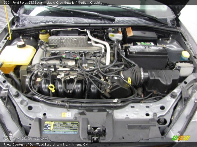 Liquid Grey Metallic / Medium Graphite 2004 Ford Focus ZTS Sedan