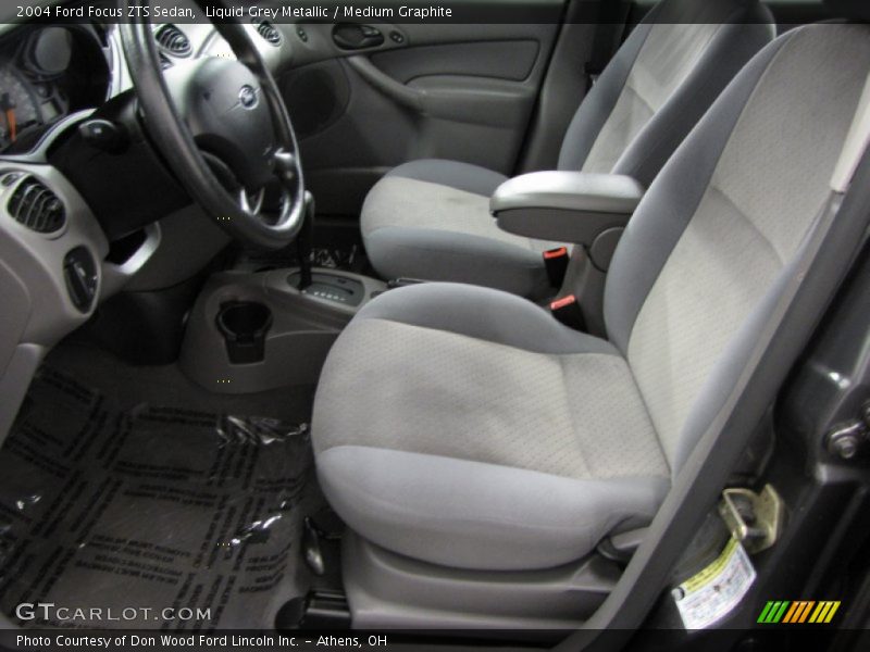 Liquid Grey Metallic / Medium Graphite 2004 Ford Focus ZTS Sedan
