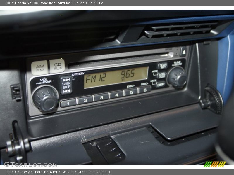 Suzuka Blue Metallic / Blue 2004 Honda S2000 Roadster