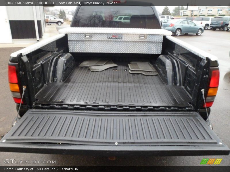 Onyx Black / Pewter 2004 GMC Sierra 2500HD SLE Crew Cab 4x4