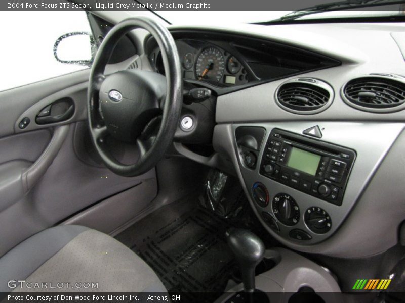Liquid Grey Metallic / Medium Graphite 2004 Ford Focus ZTS Sedan