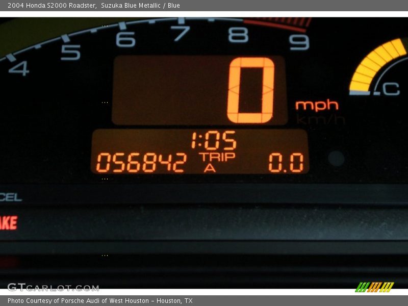 Suzuka Blue Metallic / Blue 2004 Honda S2000 Roadster
