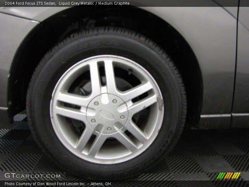 Liquid Grey Metallic / Medium Graphite 2004 Ford Focus ZTS Sedan