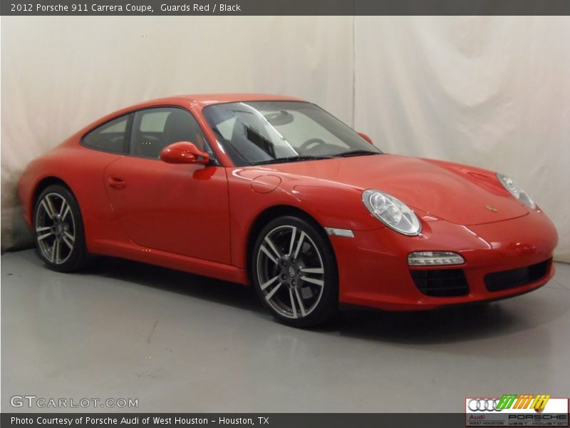 Guards Red / Black 2012 Porsche 911 Carrera Coupe