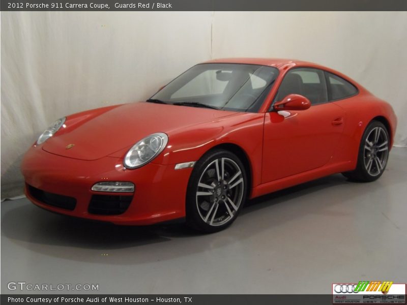 Guards Red / Black 2012 Porsche 911 Carrera Coupe