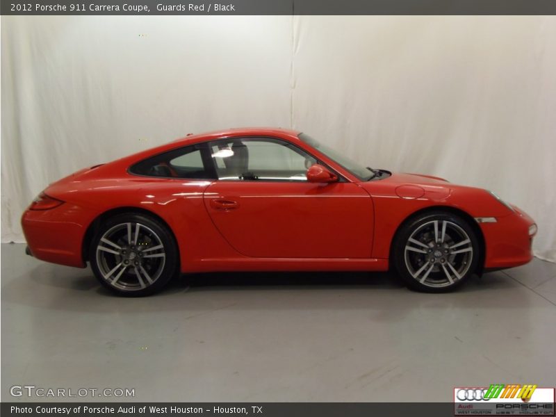 Guards Red / Black 2012 Porsche 911 Carrera Coupe