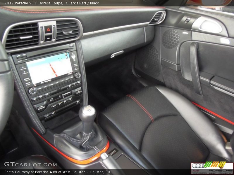 Guards Red / Black 2012 Porsche 911 Carrera Coupe