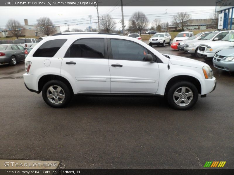 Summit White / Light Gray 2005 Chevrolet Equinox LS