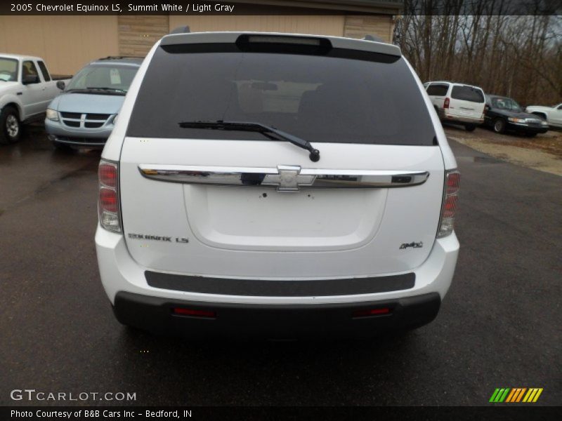 Summit White / Light Gray 2005 Chevrolet Equinox LS