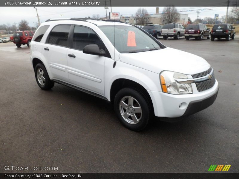 Summit White / Light Gray 2005 Chevrolet Equinox LS