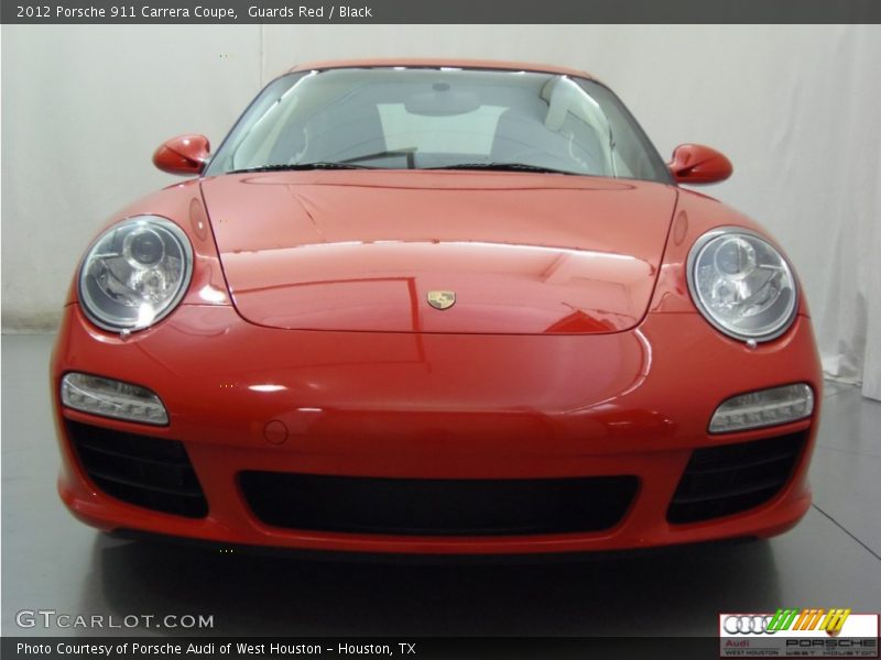 Guards Red / Black 2012 Porsche 911 Carrera Coupe