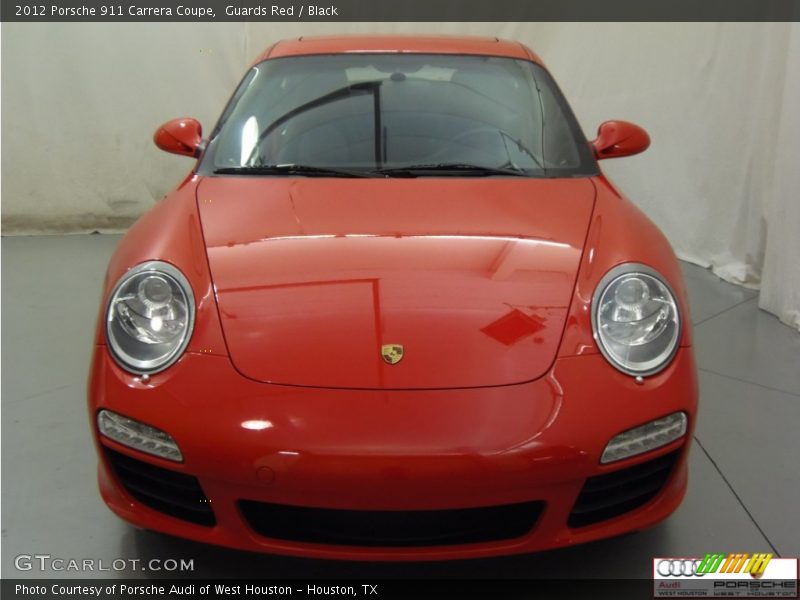 Guards Red / Black 2012 Porsche 911 Carrera Coupe