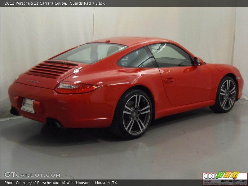 Guards Red / Black 2012 Porsche 911 Carrera Coupe