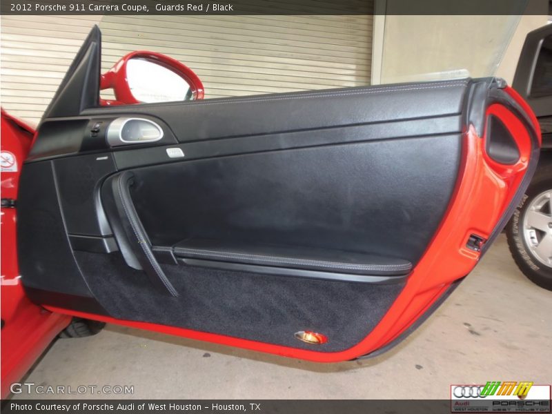 Guards Red / Black 2012 Porsche 911 Carrera Coupe