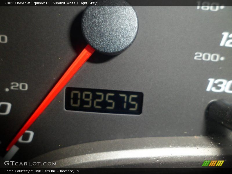 Summit White / Light Gray 2005 Chevrolet Equinox LS