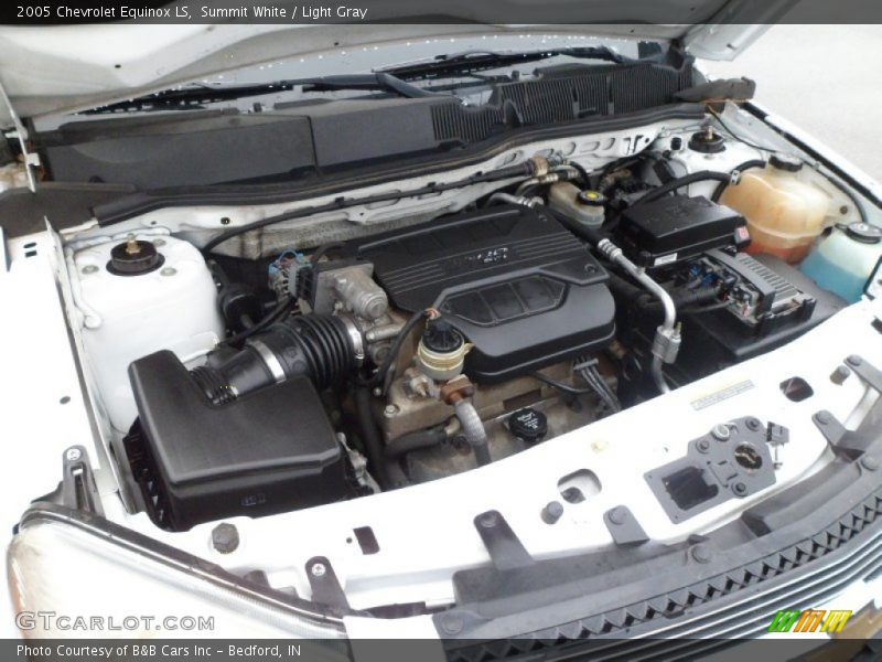 Summit White / Light Gray 2005 Chevrolet Equinox LS