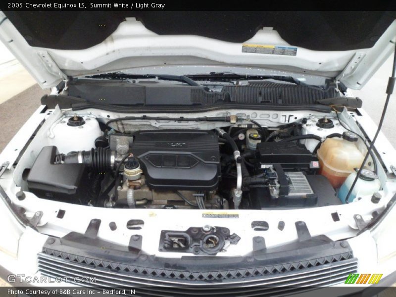 Summit White / Light Gray 2005 Chevrolet Equinox LS
