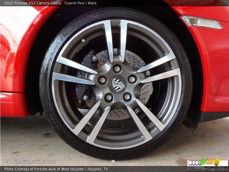 Guards Red / Black 2012 Porsche 911 Carrera Coupe