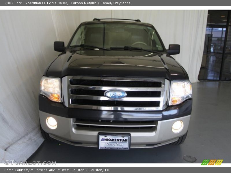 Carbon Metallic / Camel/Grey Stone 2007 Ford Expedition EL Eddie Bauer
