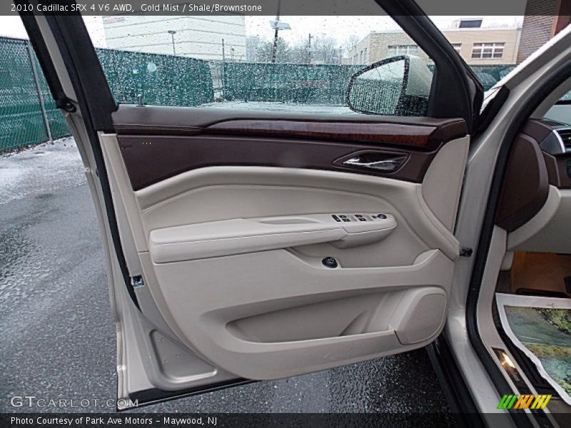 Gold Mist / Shale/Brownstone 2010 Cadillac SRX 4 V6 AWD