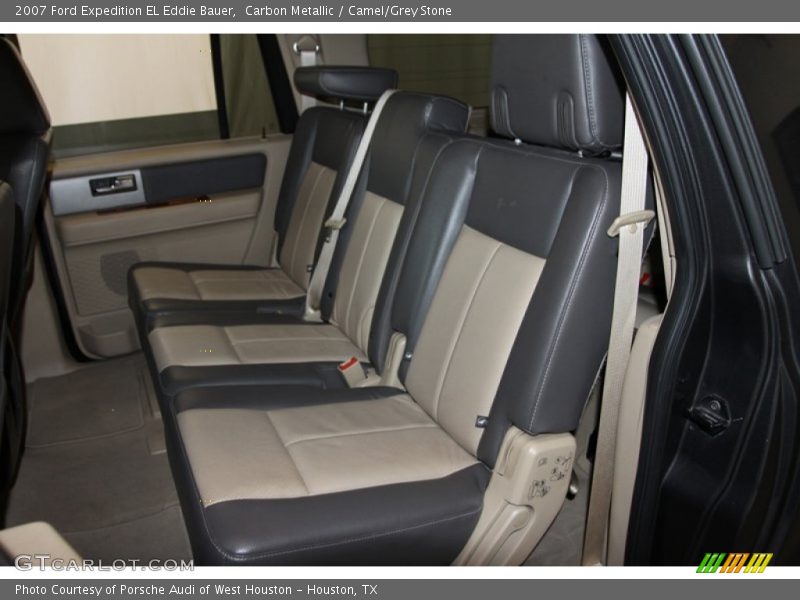 Carbon Metallic / Camel/Grey Stone 2007 Ford Expedition EL Eddie Bauer