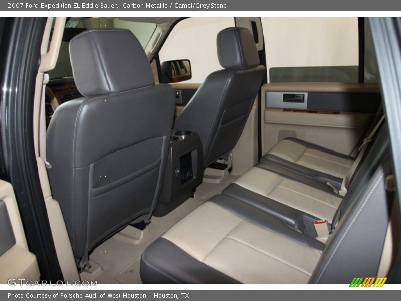 Carbon Metallic / Camel/Grey Stone 2007 Ford Expedition EL Eddie Bauer