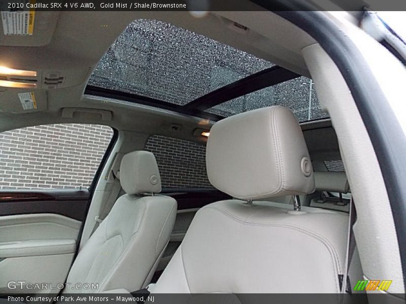 Gold Mist / Shale/Brownstone 2010 Cadillac SRX 4 V6 AWD
