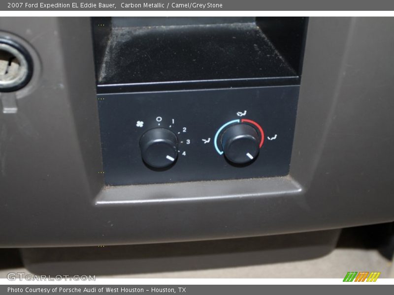 Carbon Metallic / Camel/Grey Stone 2007 Ford Expedition EL Eddie Bauer