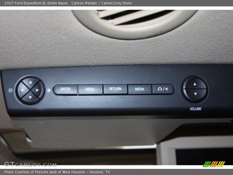 Carbon Metallic / Camel/Grey Stone 2007 Ford Expedition EL Eddie Bauer