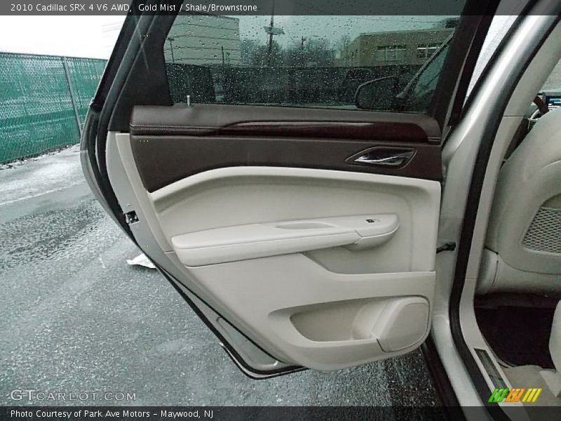 Gold Mist / Shale/Brownstone 2010 Cadillac SRX 4 V6 AWD
