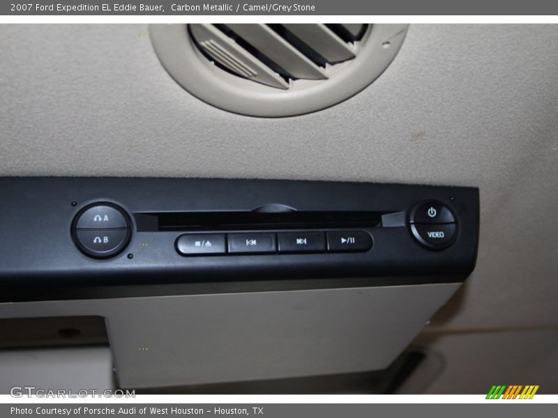 Carbon Metallic / Camel/Grey Stone 2007 Ford Expedition EL Eddie Bauer