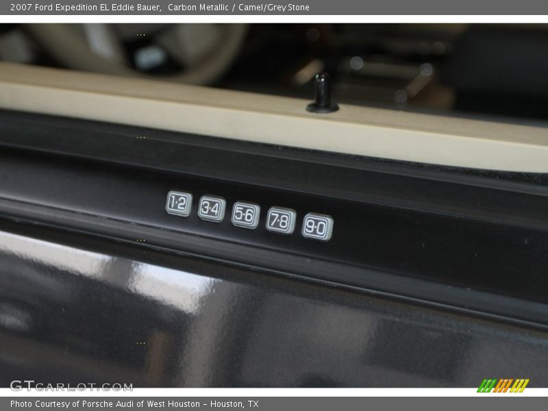 Carbon Metallic / Camel/Grey Stone 2007 Ford Expedition EL Eddie Bauer