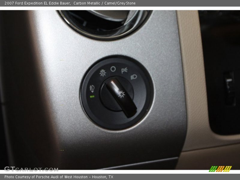 Carbon Metallic / Camel/Grey Stone 2007 Ford Expedition EL Eddie Bauer