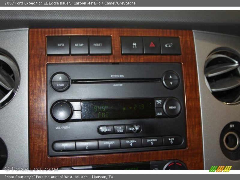 Carbon Metallic / Camel/Grey Stone 2007 Ford Expedition EL Eddie Bauer