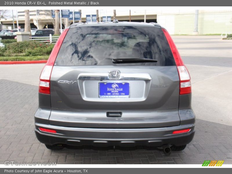 Polished Metal Metallic / Black 2010 Honda CR-V EX-L