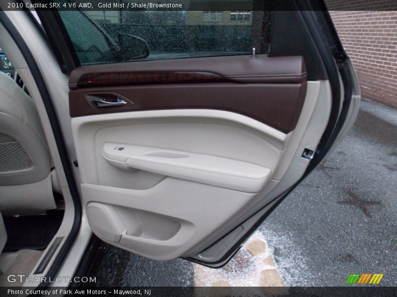 Gold Mist / Shale/Brownstone 2010 Cadillac SRX 4 V6 AWD