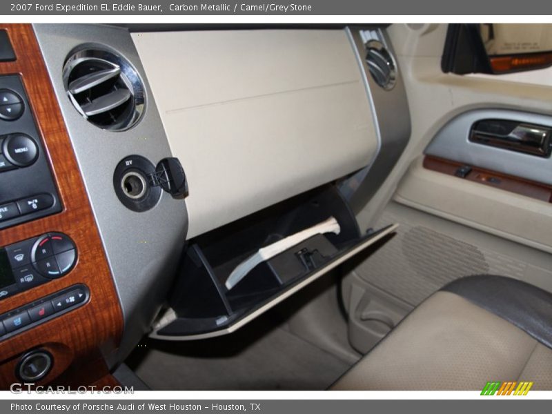 Carbon Metallic / Camel/Grey Stone 2007 Ford Expedition EL Eddie Bauer