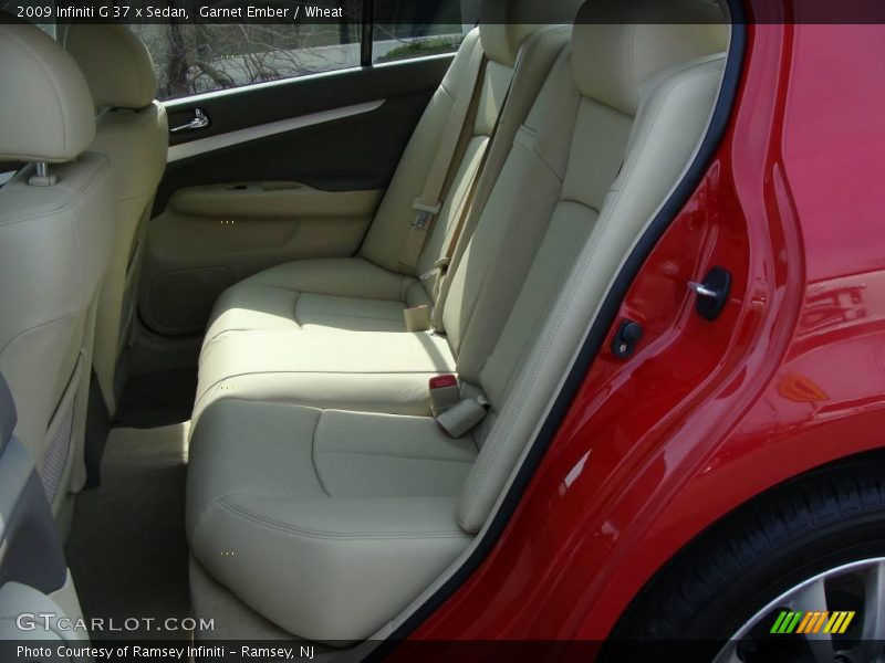 Garnet Ember / Wheat 2009 Infiniti G 37 x Sedan