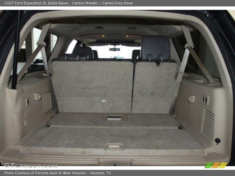 Carbon Metallic / Camel/Grey Stone 2007 Ford Expedition EL Eddie Bauer