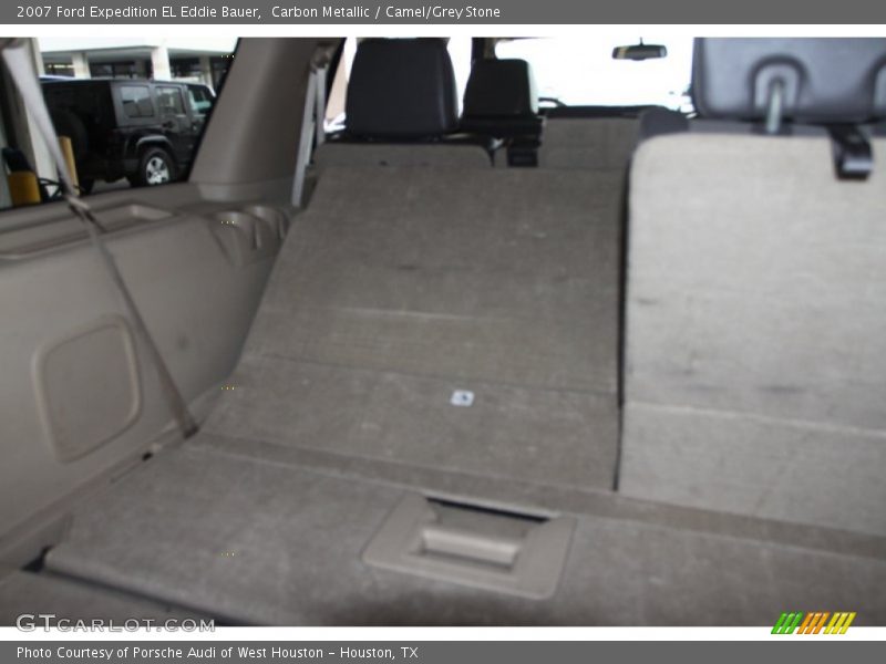 Carbon Metallic / Camel/Grey Stone 2007 Ford Expedition EL Eddie Bauer