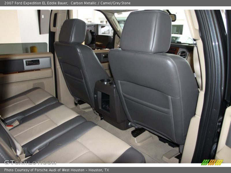 Carbon Metallic / Camel/Grey Stone 2007 Ford Expedition EL Eddie Bauer