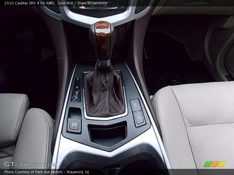 Gold Mist / Shale/Brownstone 2010 Cadillac SRX 4 V6 AWD