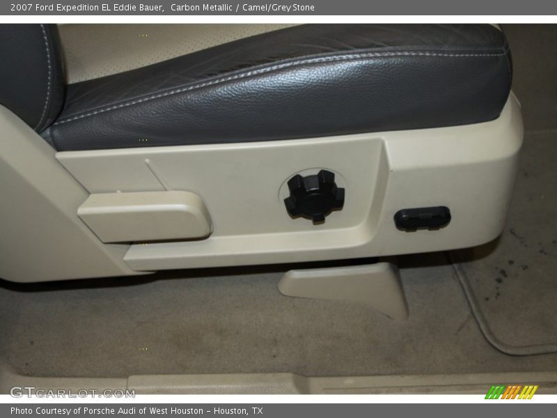 Carbon Metallic / Camel/Grey Stone 2007 Ford Expedition EL Eddie Bauer