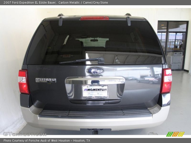 Carbon Metallic / Camel/Grey Stone 2007 Ford Expedition EL Eddie Bauer