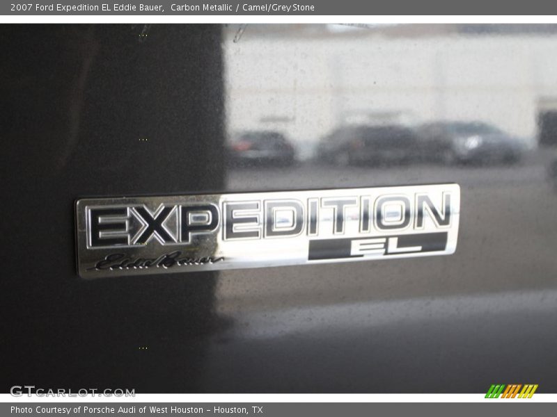 Carbon Metallic / Camel/Grey Stone 2007 Ford Expedition EL Eddie Bauer