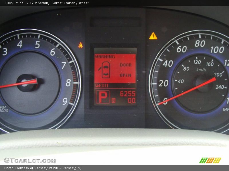 Garnet Ember / Wheat 2009 Infiniti G 37 x Sedan
