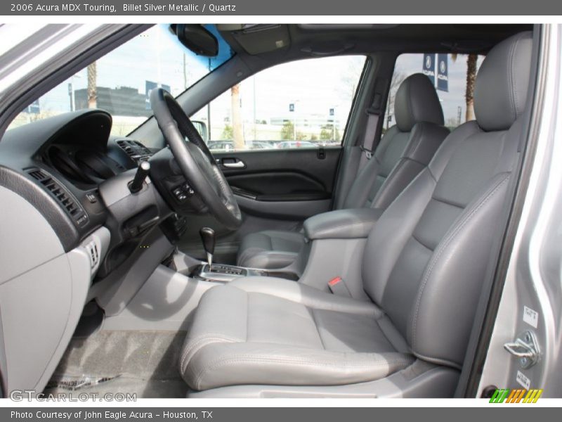 Front Seat of 2006 MDX Touring